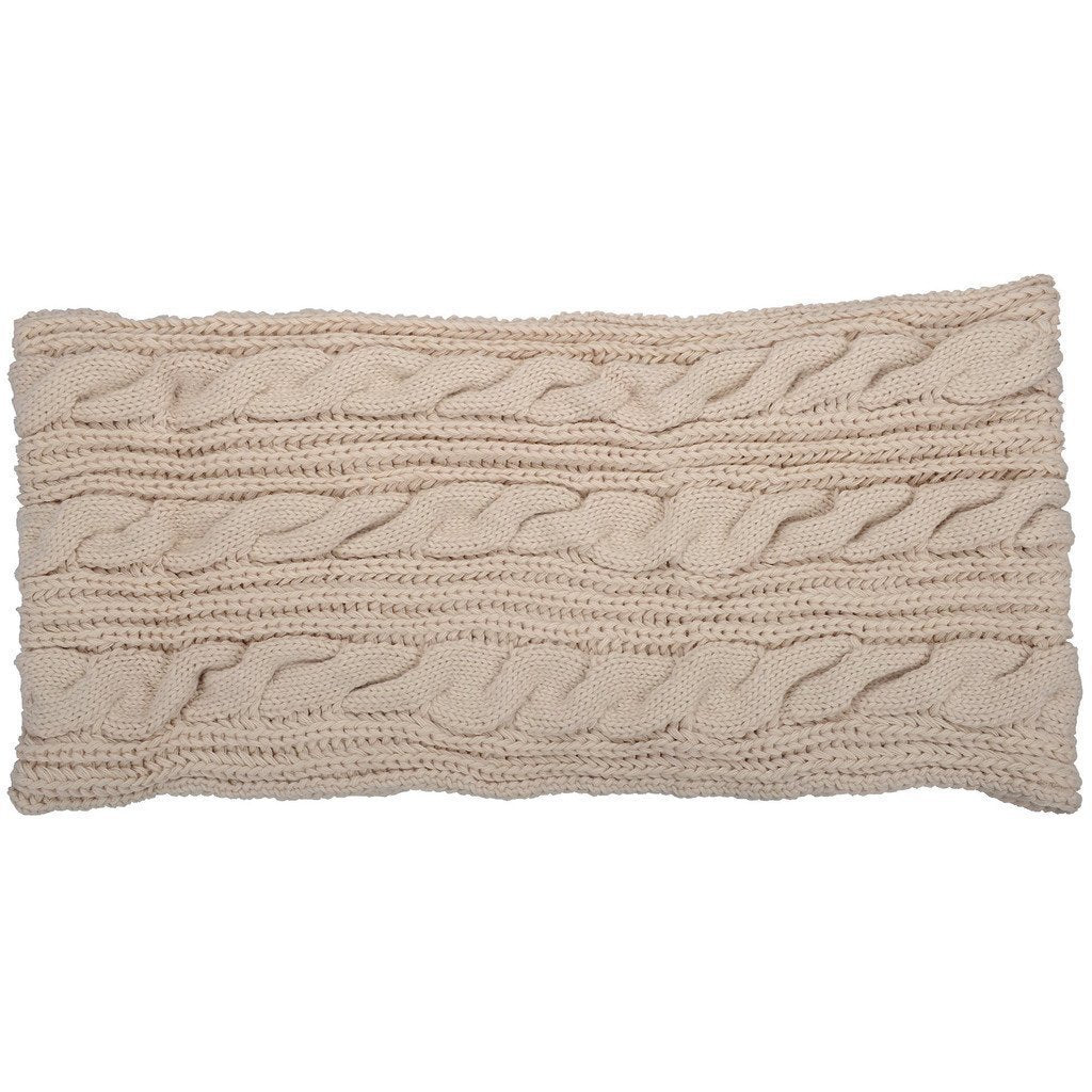Winter Warm Knitted Thickened Solid Color Retro Scarf