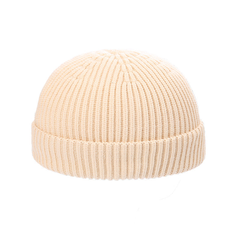 Fashion Winter Warm Knitted Beanie Unisex Dome Monochrome