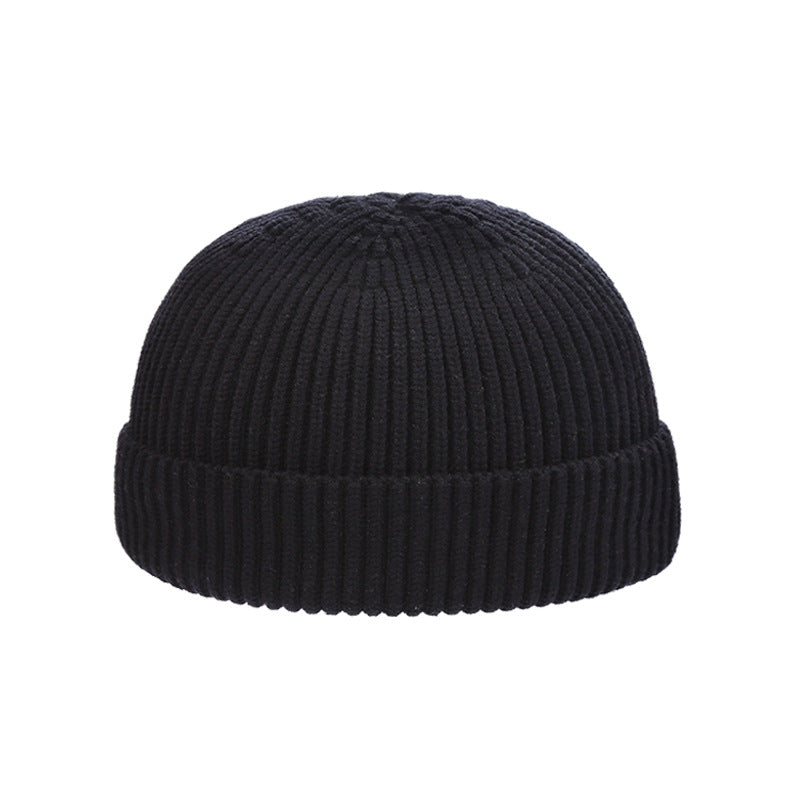 Fashion Winter Warm Knitted Beanie Unisex Dome Monochrome