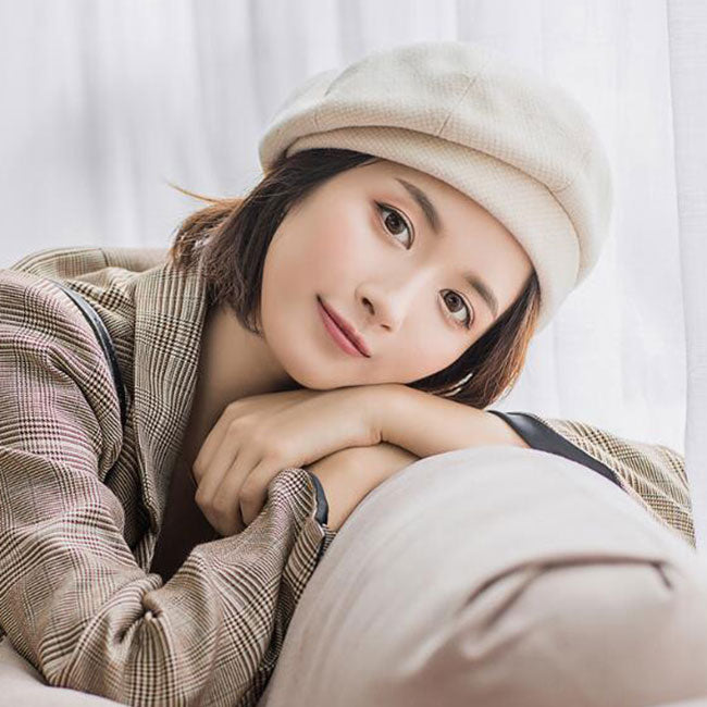 Women Winter Retro Leisure Cotton Berets Hats