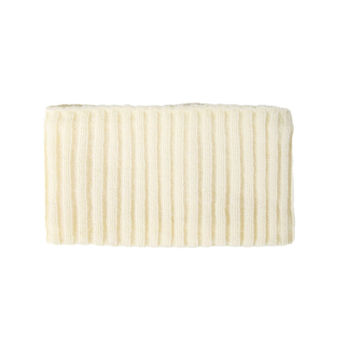 Women Fashion Autumn Winter Warm Wide Knitted Elastic Plaid Geometric Hair Band