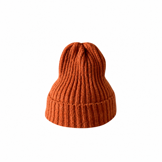 Fashion Casual Autumn And Winter Solid Color Thickened Warm Knitted Hat