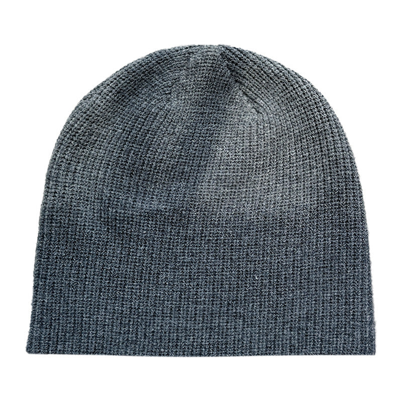 Fashion Solid Color Autumn And Winter Knitted Hat