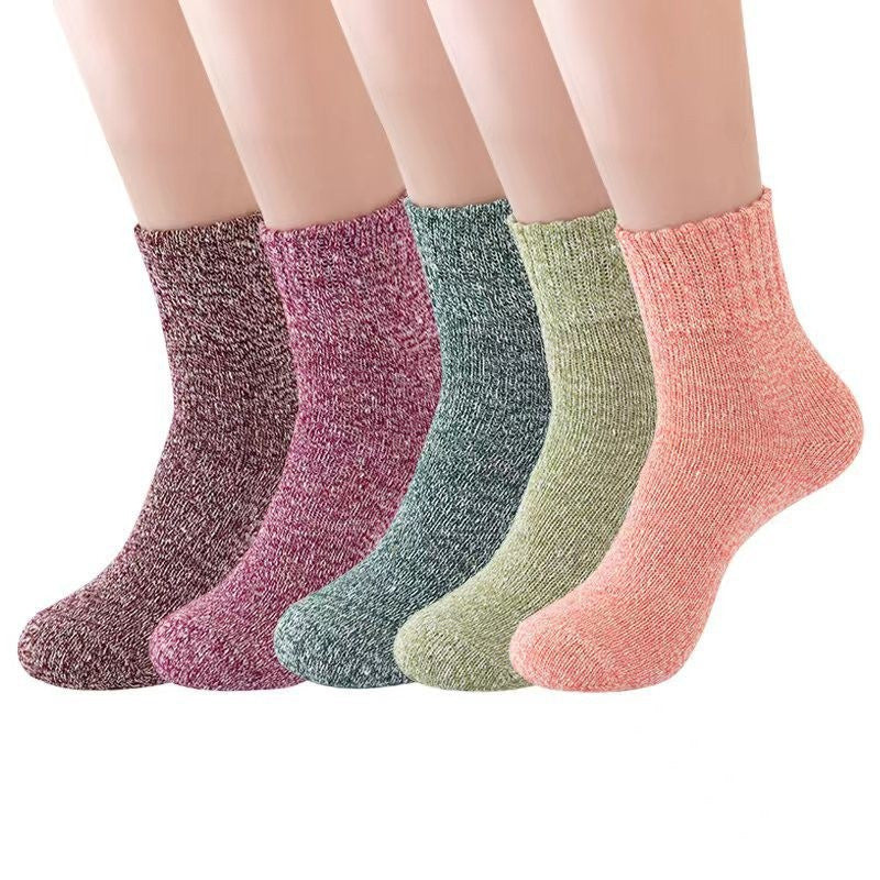 Women Fashion Knitted Warm Socks for Autumn Winter