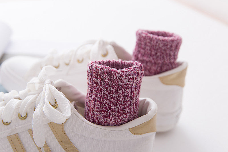 Women Fashion Knitted Warm Socks for Autumn Winter