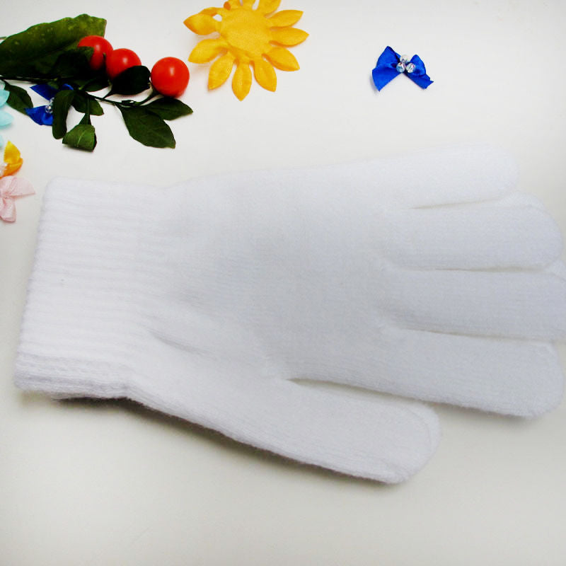Neutral Fashion Cold Warm Knitted Acrylic Gloves