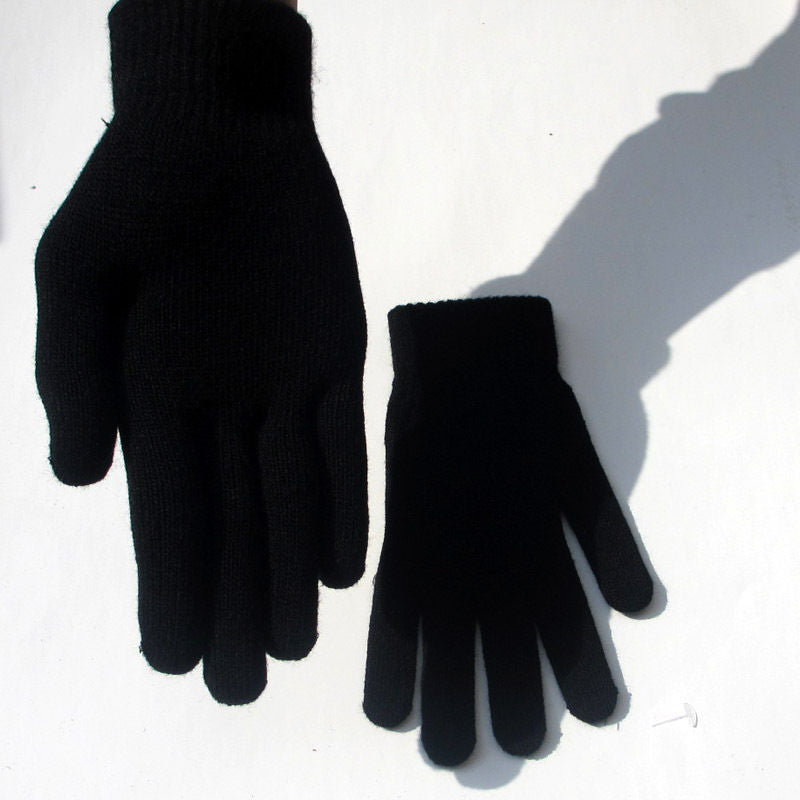 Neutral Fashion Cold Warm Knitted Acrylic Gloves