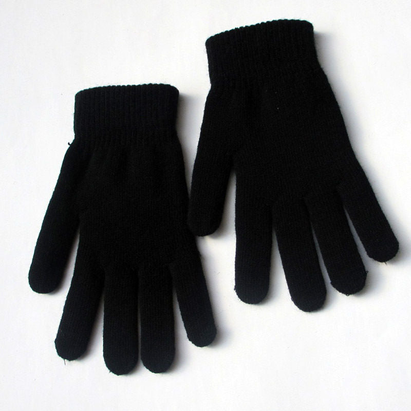 Neutral Fashion Cold Warm Knitted Acrylic Gloves