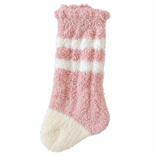 Coral Velvet Padded Terry Women's Socks
